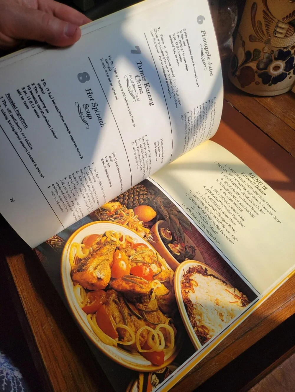 Vintage Malay Cooking for Entertaining Cookbook